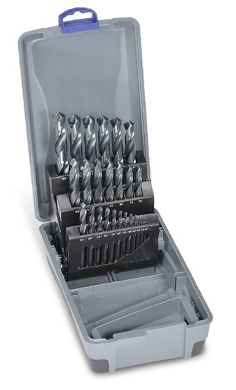 BORDO DRILL SET-METRIC 1.0 - 13.0 X 0.5MM + 3.3MM